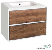 Долен конзолен PVC шкаф за баня ICP 7155 АТИКА