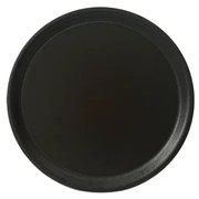 Kulsan - Пластмасова табла за сервиране кръг черно 38x38x2 см. (38K)