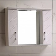 Огледален PVC шкаф ICMC 1055 - 70, Inter Ceramic, с LED осветление, 70x13x55см