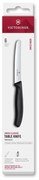 Victorinox - Комплект кухненски ножове за зеленчуци SWISS CLASSIC 11 см 6 бр. черен