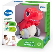 Hola - Инерционна играчка, Бързият динозавър, Червен