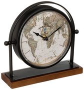 Часовник настолен atmosphera Flavia, Височина 20 см, Метал