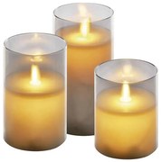 Комплект 3x LED свещи LED/6xAA