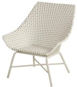 Кремаво и бяло градинско кресло Delphine - Hartman