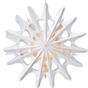 Бяла светлинна декорация Alnäs – Markslöjd