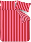 Червено/розово двойно 3 части спално бельо 200x200 cm Stripe Tease – Sassy B