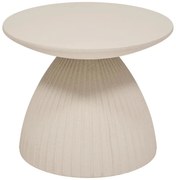 Помощна маса atmosphera Fylis, Магнезия, Слонова кост, Ø50 см