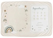 Одеяло за бебета Rainbow, 120x80 см, Бежов