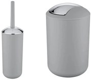 Сив пластмасов комплект аксесоари за баня Brasil – Wenko