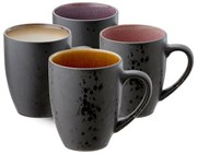 Черни керамични чаши в комплект от 4 бр. 300 ml Gastro Black/Mix – Bitz