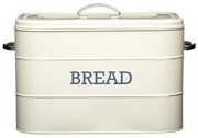 Кутия за хляб от крем-калай Nostalgia Living Nostalgia - Kitchen Craft
