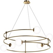 Таванно осветление Maytoni Balance-Gold-Височина: 32 cm Диаметър:81.2 cm