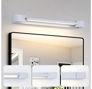 Brilagi-LED Огледало за баня AQUA LINE LED/12W/230V 45 см IP44 матов хром