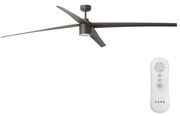 FARO 33495- LED вентилатор за таван ATTOS LED/20W/230V кафяв Ø 213 см + д.у.