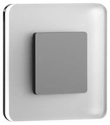 LDST SW-01-CB-BZ8 - LED осветително за стълби SWIFT 8xLED/1,2W/230V черно лъскав