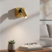 Ideal Lux - LED Стенен спот BEAN LED/3W/230V CRI 90 златист