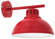 Аплик SVEN 1xE27/15W/230V червен