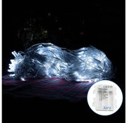 Aigostar - LED външна коледна верига 200 LED, 8 функции, 6x1,5m, IP44, студена б