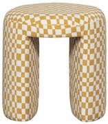 Жълт тапициран стол Charlie – WOOOD