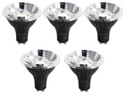 Комплект от 5 GU10 димируеми LED крушки 70 мм 6.5W 600 лм 2700K