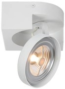 Lucide 22960/10/31 - LED Прожектор, луна VERSUM AR111 1xG53/10W/230V бяла