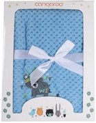 Cangaroo - Бебешко одеяло Freya 110/80 син