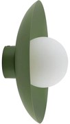Аплик SLATE 1xG9/8W/230V Ø 28 см зелен
