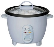 Уред за варене на ориз Techwood TCR-102, 400W, 1 л, Поддържане на топлината, Бял