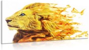 Картина на платно – Огнен лъв