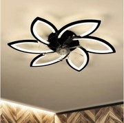 Brilagi LED осветително тяло с вентилатор, 50W, 230V, 3000-6500K, черно+DO