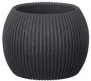 Horecano - Саксия кактус №2 - Ø11.8xh9.2cm 350ml АНТРАЦИТ (G-362-A)