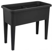 Градински сандък с крака - Черен