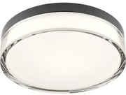 Redo 01-3735 - LED Плафониера FRISBI LED/12W/230V 3000/4000K IP44 черен