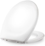 Blumfeldt Kaiana, тоалетна седалка, О-образна форма, автоматично сгъване, антибактериална, бяла