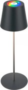 Briloner 7559015-LED RGB настолна лампа COLORIS 3,5W/5V IP44 2000mAh Wi-Fi Tuya