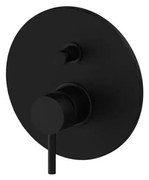 Paffoni - Душ смесител за вграждане LIGHT, черен