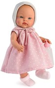 Asi - Кукла бебе Алекс, с розова рокля на точки 0526050