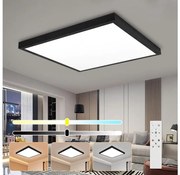 Brilagi-LED Димерна лампа за баня FRAME SMART LED/50W/230V IP44 Черна + Дистанционно