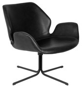 Черен стол Nikki - Zuiver