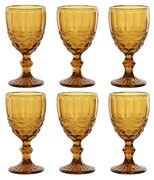 Комплект Чаши Home ESPRIT Кехлибар Кристал 325 ml (6 броя)