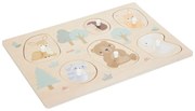 Детски дървен пъзел atmosphera, 6 части