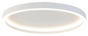 Дизайнерски таванна лампа бяла с LED - Daniela