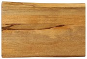 370751 vidaXL Плот за маса, 50x40x2,5 см, жив ръб, масивно дърво манго