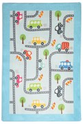 Детски килим , 140 x 190 cm Baby Cars - Conceptum Hypnose