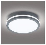 Brilagi - LED външно осветление с сензор BENE LED/24W/230V пр. 26 см IP54
