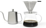 Комплект за филтрирано кафе от неръждаема стомана в сребрист цвят 500 ml Slow Coffee – Leopold Vienna