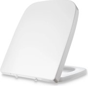 Blumfeldt Lamera, тоалетна дъска, квадратна форма, автоматично сгъване, антибактериално, бяло