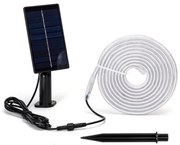 Aigostar - LED RGB соларна лента с регулируема яркост LED/1,6W/3,2V 5 m IP65 + с дистанционно управление