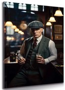 Картина на платно – Гангстер в уиски бар