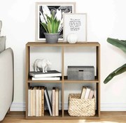 858011 vidaXL Разделител за стая / библиотека, дъб артизан, 69,5x29x69,5 см